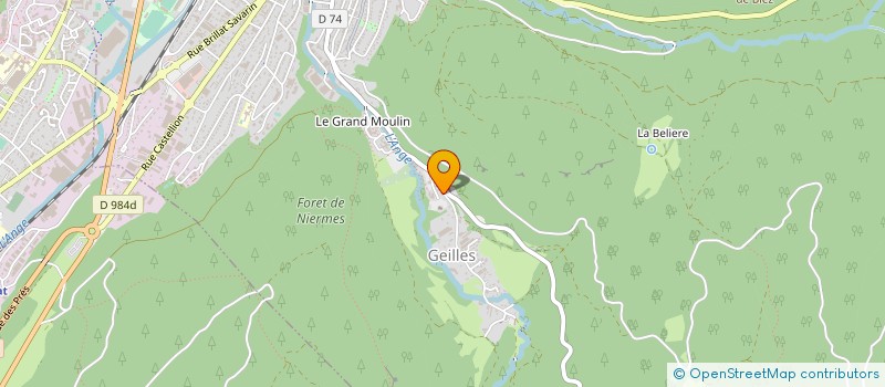localisation de l'entreprise MADAME JENNIFER BESUCHET à OYONNAX