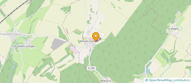 localisation de l'entreprise MADAME JENNIFER BINOT  CIREY