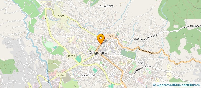 localisation de l'entreprise MADAME JENNIFER BLASCO  DRAGUIGNAN