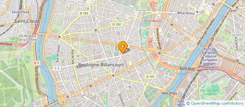 localisation de l'entreprise MADAME JENNIFER BLAVO à BOULOGNE-BILLANCOURT