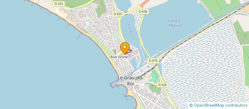 localisation de l'entreprise MADAME JENNIFER BOHEC  LE GRAU-DU-ROI