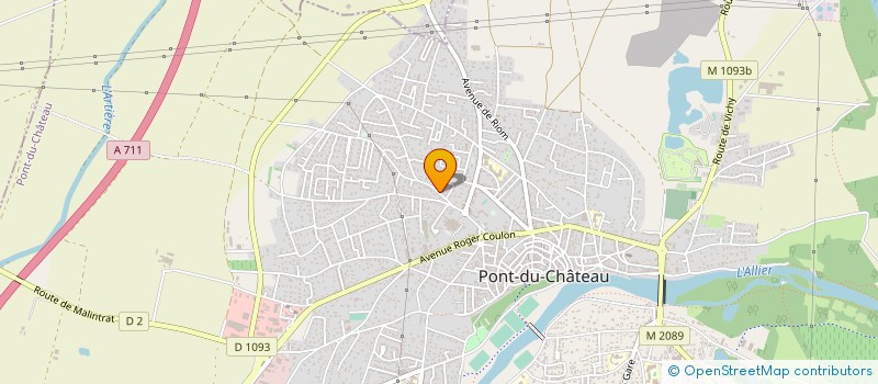 localisation de l'entreprise MADAME JENNIFER BONGIRAUD  CHAVAROUX