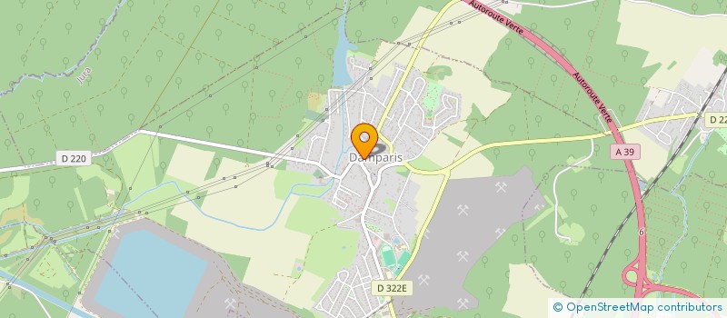 localisation de l'entreprise MADAME JENNIFER BONIN  TAVAUX