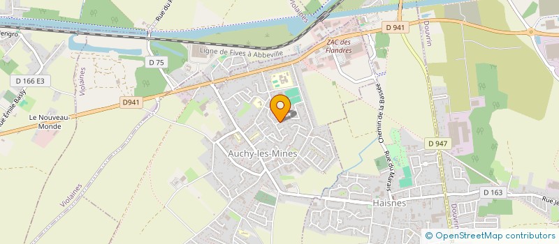 localisation de l'entreprise MADAME JENNIFER BONTINCK  AUCHY-LES-MINES