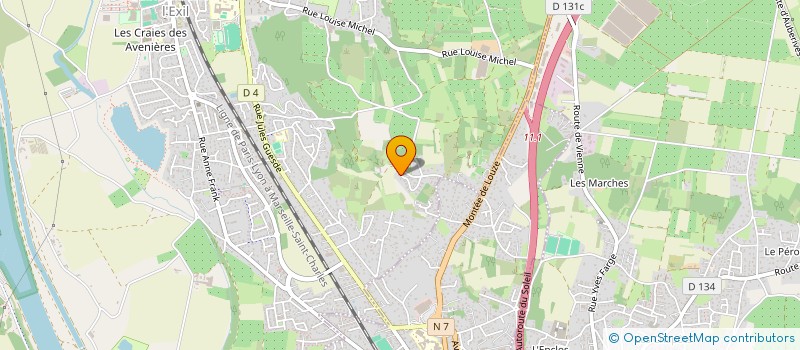 localisation de l'entreprise MADAME JENNIFER BOSQUILLON DE JENLIS  SAINT-MAURICE-L'EXIL