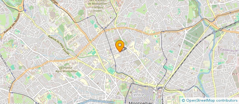 localisation de l'entreprise MADAME JENNIFER BOUANGA KOUSSOU  MONTPELLIER