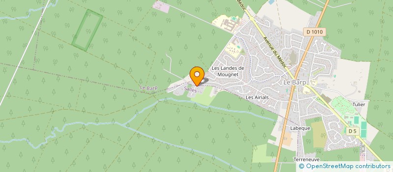 localisation de l'entreprise MADAME JENNIFER BOUISSET  SALLES