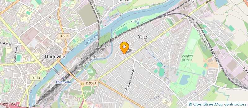 localisation de l'entreprise MADAME JENNIFER BOULANGER  CATTENOM