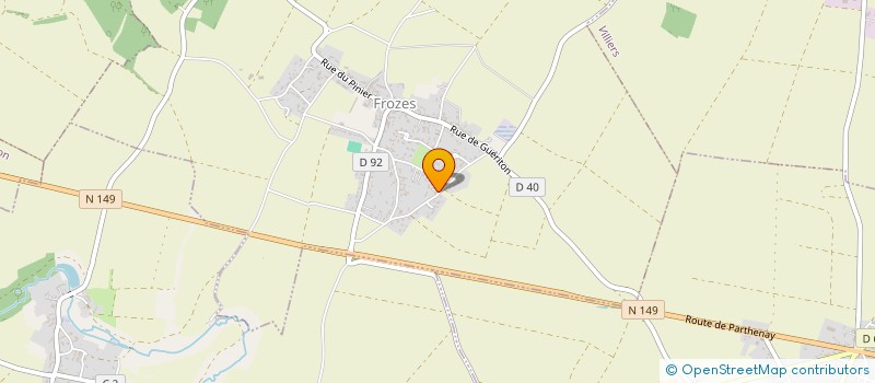 localisation de l'entreprise MADAME JENNIFER BOURBON  FROZES