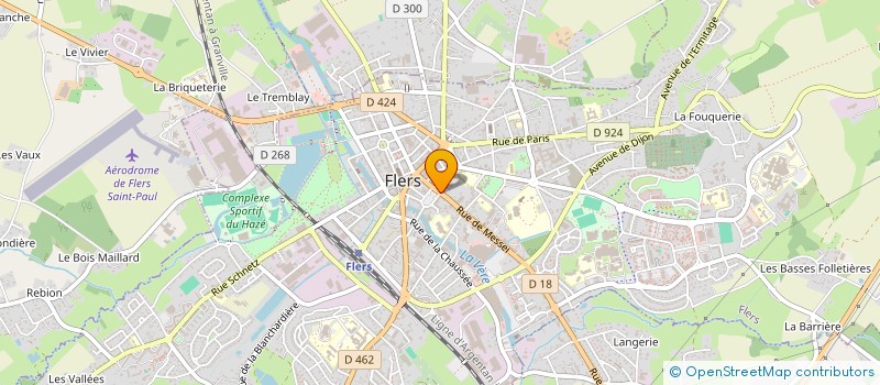 localisation de l'entreprise MADAME JENNIFER BOURDON à FLERS