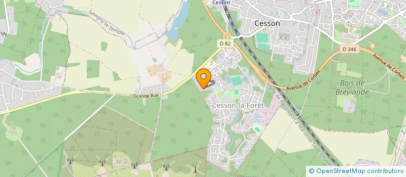 localisation de l'entreprise MADAME JENNIFER BOURGOIN  CESSON