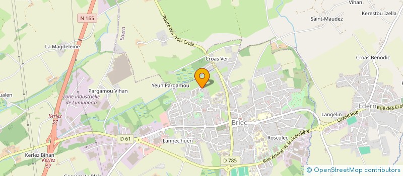 localisation de l'entreprise MADAME JENNIFER BOZEC  BRIEC