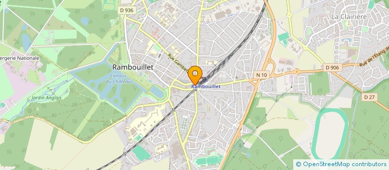 localisation de l'entreprise MADAME JENNIFER BRACO à RAMBOUILLET