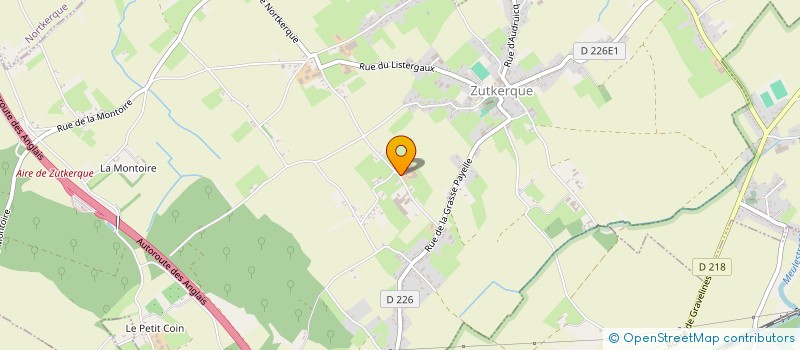 localisation de l'entreprise MADAME JENNIFER BRASSEUR  ZUTKERQUE