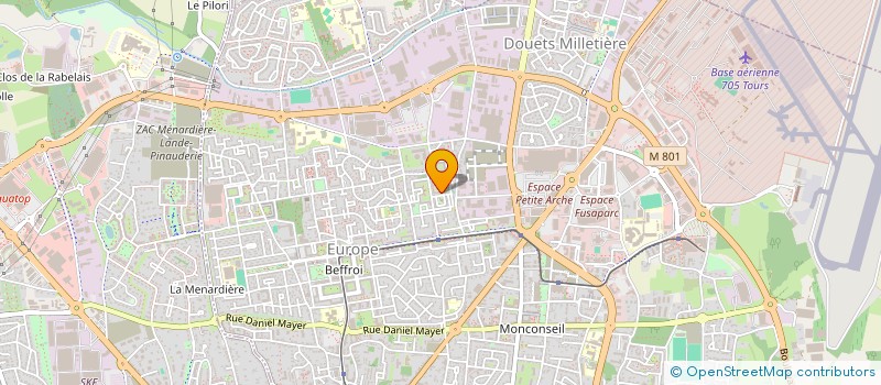 localisation de l'entreprise MADAME JENNIFER BRISACIER  TOURS