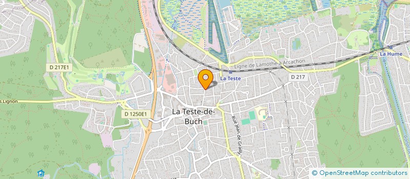 localisation de l'entreprise MADAME JENNIFER BROCHOT  LA TESTE DE BUCH