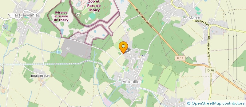 localisation de l'entreprise MADAME JENNIFER BRUNEAU  AUTOUILLET