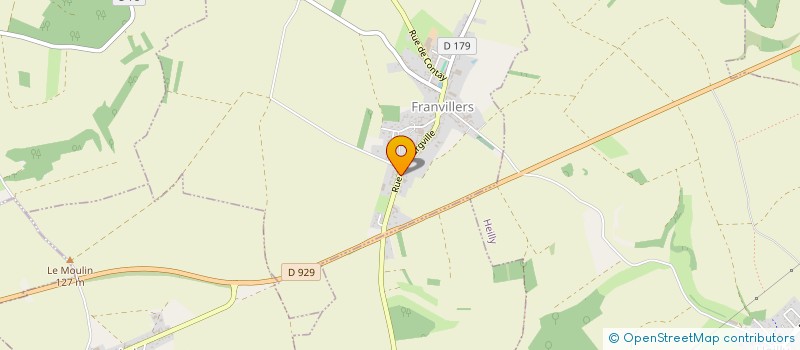 localisation de l'entreprise MADAME JENNIFER BRUSSEEL  FRANVILLERS