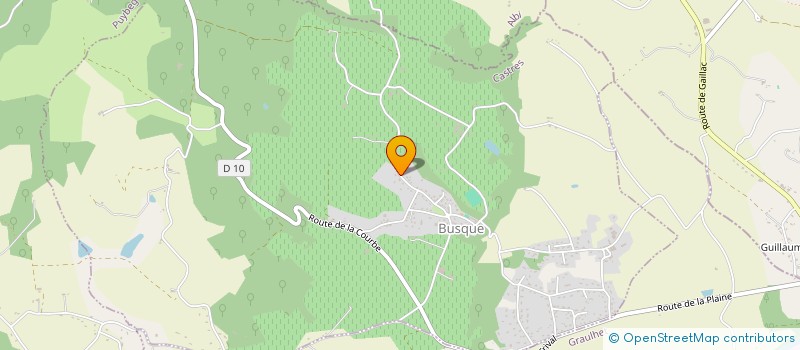 localisation de l'entreprise MADAME JENNIFER BUSSARD  BUSQUE