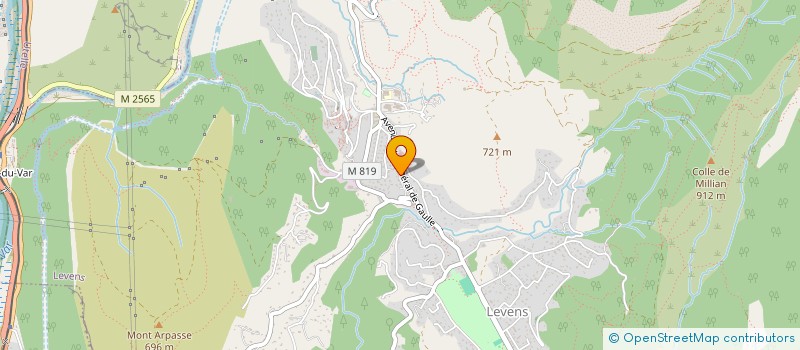 localisation de l'entreprise MADAME JENNIFER CADOT  LEVENS