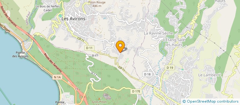 localisation de l'entreprise MADAME JENNIFER CALLE  LES AVIRONS