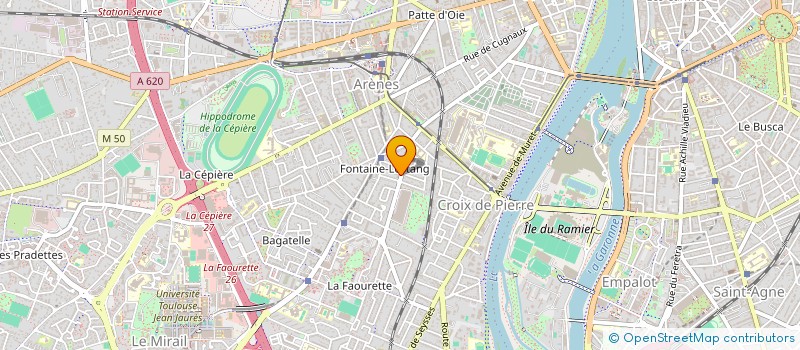 localisation de l'entreprise MADAME JENNIFER CALMES à TOULOUSE