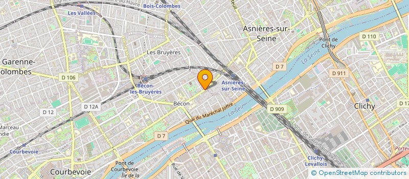 localisation de l'entreprise MADAME JENNIFER CANTAREUIL à COURBEVOIE
