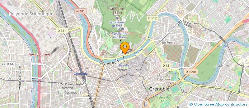 localisation de l'entreprise MADAME JENNIFER CAPELLI à GRENOBLE