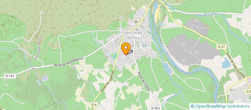 localisation de l'entreprise MADAME JENNIFER CARACO  SAINT-JEAN-DE-FOS