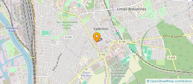 localisation de l'entreprise MADAME JENNIFER CARENE à VALENTON