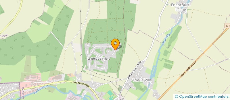 localisation de l'entreprise MADAME JENNIFER CARON  TRIE-CHATEAU