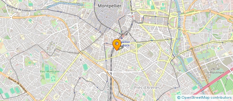 localisation de l'entreprise MADAME JENNIFER CARRE à MONTPELLIER