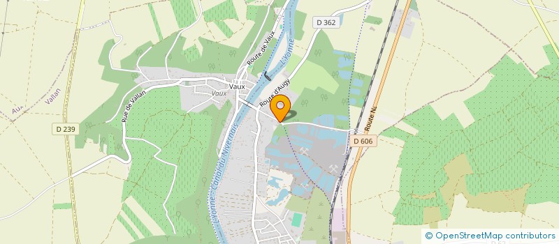 localisation de l'entreprise MADAME JENNIFER CARRE  CHAMPS-SUR-YONNE