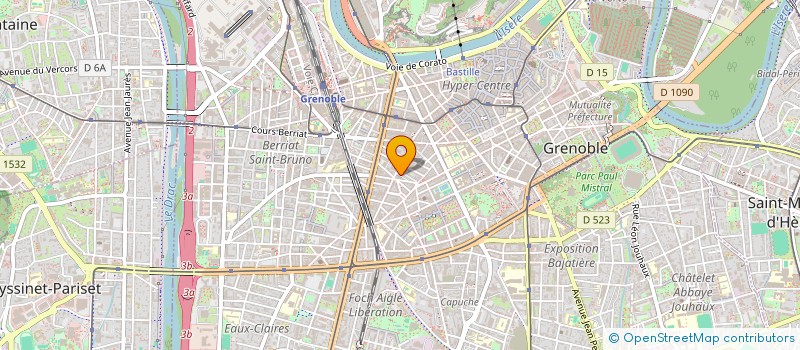 localisation de l'entreprise MADAME JENNIFER CARRE  GRENOBLE