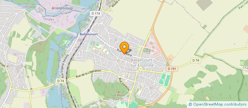 localisation de l'entreprise MADAME JENNIFER CERVI à BALLANCOURT-SUR-ESSONNE