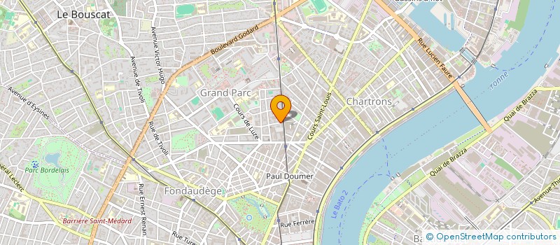 localisation de l'entreprise MADAME JENNIFER CHALLARD  BORDEAUX