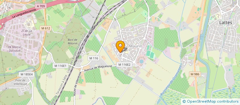 localisation de l'entreprise MADAME JENNIFER CHAMAND à LATTES