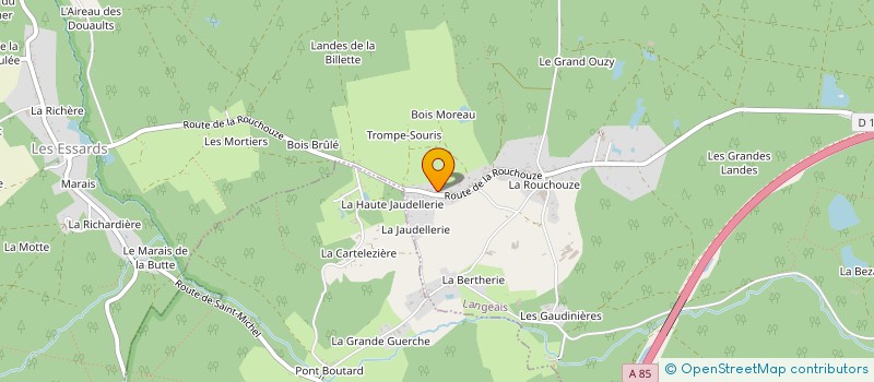 localisation de l'entreprise MADAME JENNIFER CHAMPION  LANGEAIS