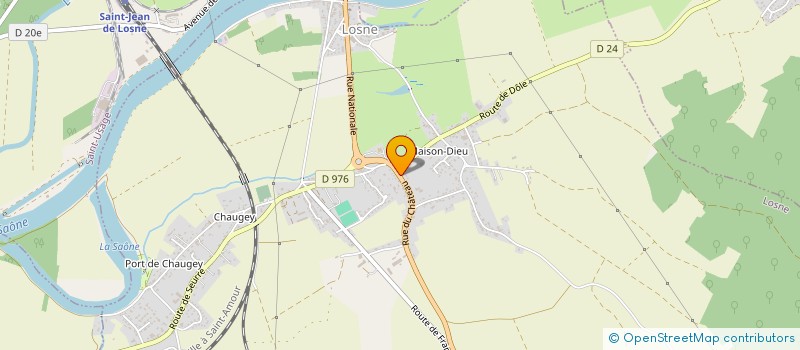 localisation de l'entreprise MADAME JENNIFER CHANUSSOT  TROUHANS