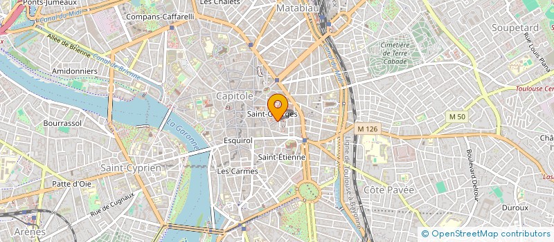 localisation de l'entreprise MADAME JENNIFER CHARBIT  TOULOUSE