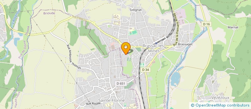 localisation de l'entreprise MADAME JENNIFER CHARLES-NICOLAS  BRASSAC-LES-MINES