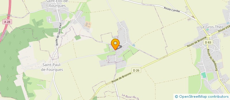 localisation de l'entreprise MADAME JENNIFER CHARLOT  SAINT-ELOI-DE-FOURQUES