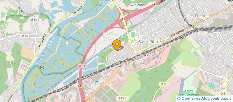 localisation de l'entreprise MADAME JENNIFER CHARRASSIER  MOULINS-LES-METZ