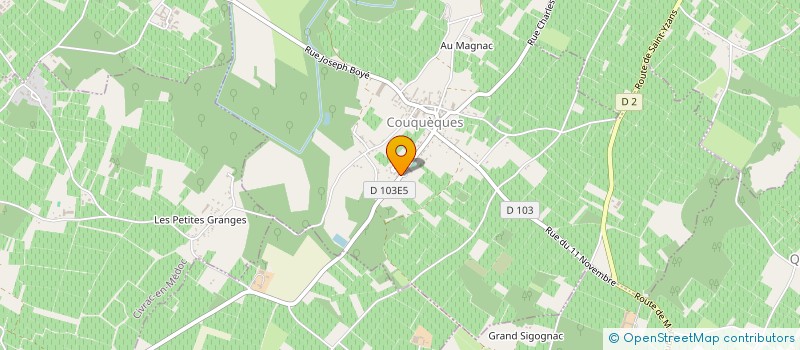 localisation de l'entreprise MADAME JENNIFER CHAUVOT  COUQUEQUES