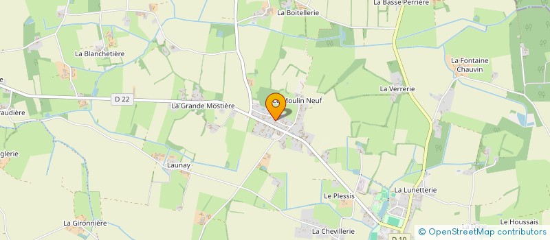 localisation de l'entreprise MADAME JENNIFER CHERRE à LOIREAUXENCE