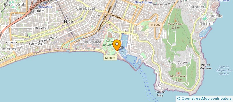localisation de l'entreprise MADAME JENNIFER CHOLLET à NICE