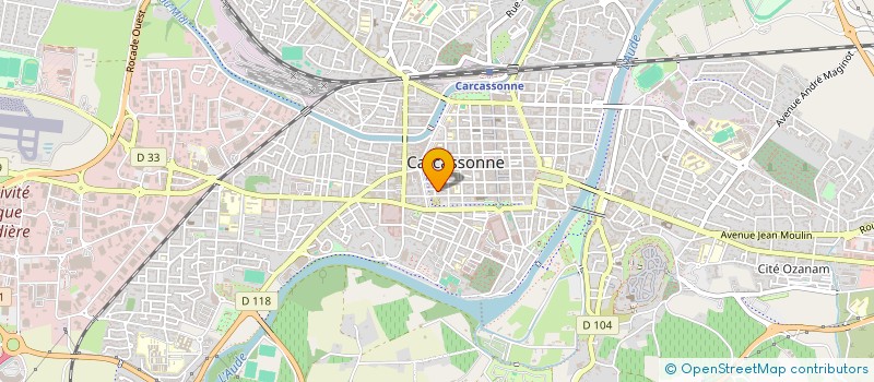 localisation de l'entreprise MADAME JENNIFER CHYNOWETH  CARCASSONNE