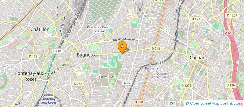 localisation de l'entreprise MADAME JENNIFER CINGOUIN à BAGNEUX