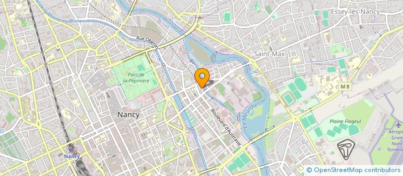 localisation de l'entreprise MADAME JENNIFER CLAUDON  NANCY