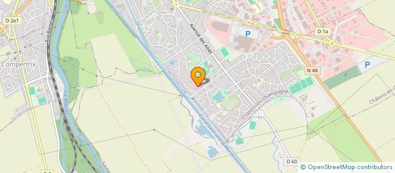 localisation de l'entreprise MADAME JENNIFER CLAUSE  CHALONS-EN-CHAMPAGNE